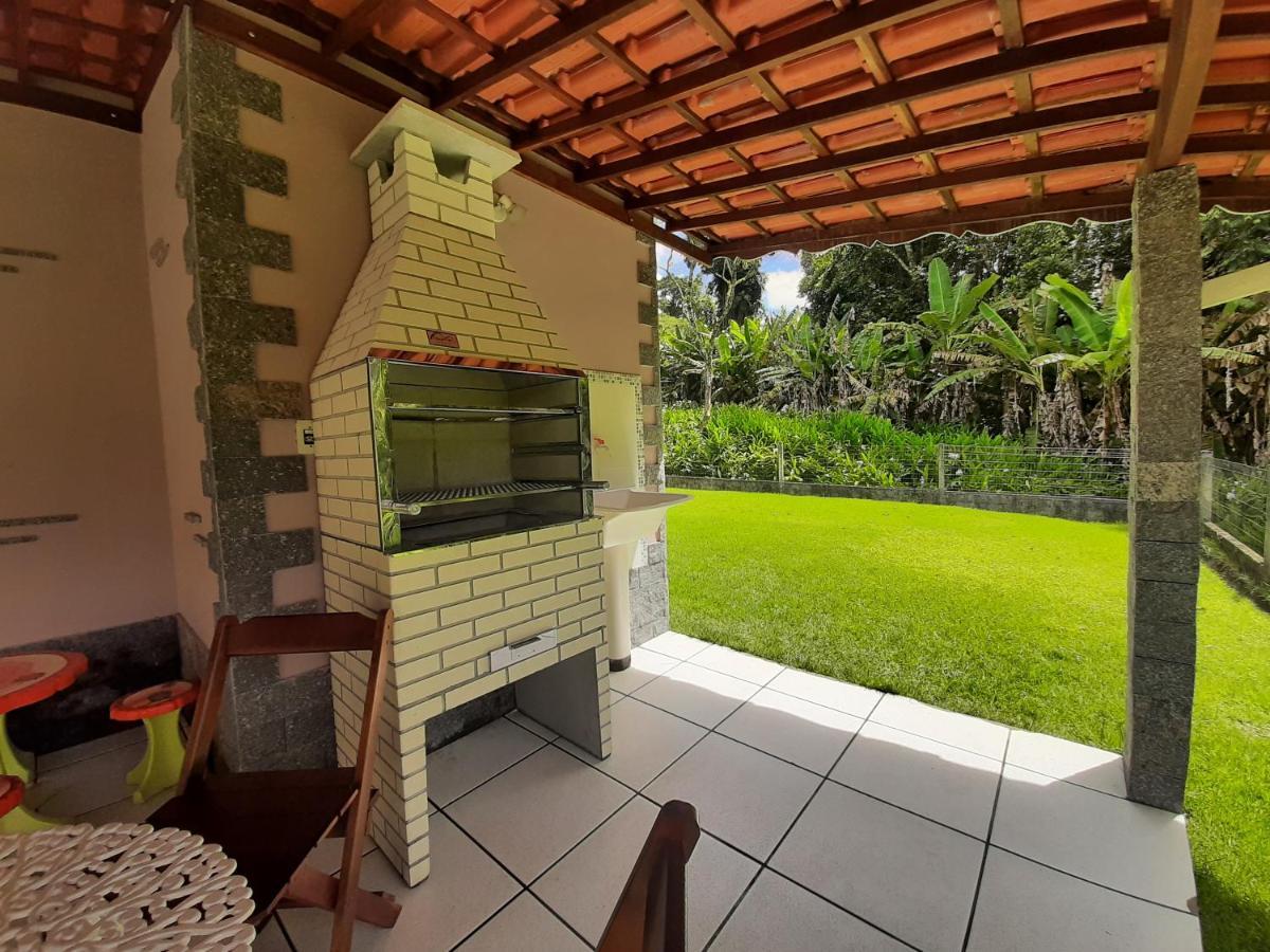 Casa Rosa Lumiar, Cachoeira Particular E Fazendinha Bagian luar foto