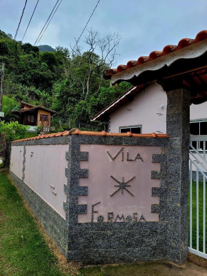 Casa Rosa Lumiar, Cachoeira Particular E Fazendinha Bagian luar foto