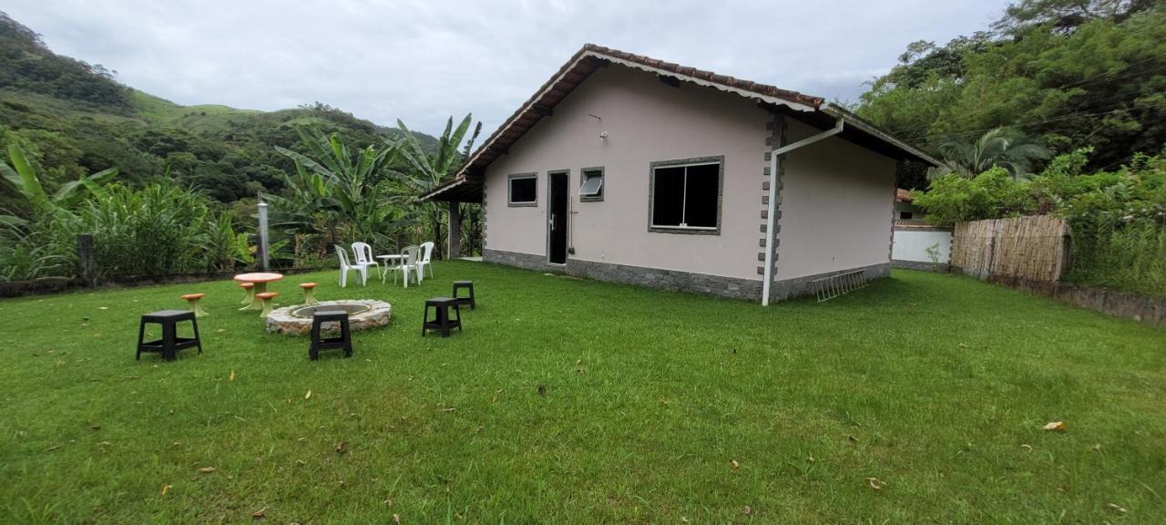Casa Rosa Lumiar, Cachoeira Particular E Fazendinha Bagian luar foto